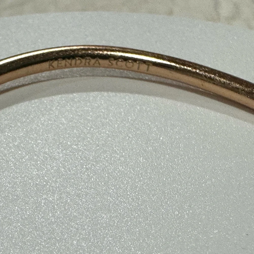 Kendra Scott Rose Gold Open Cuff Bracelet
